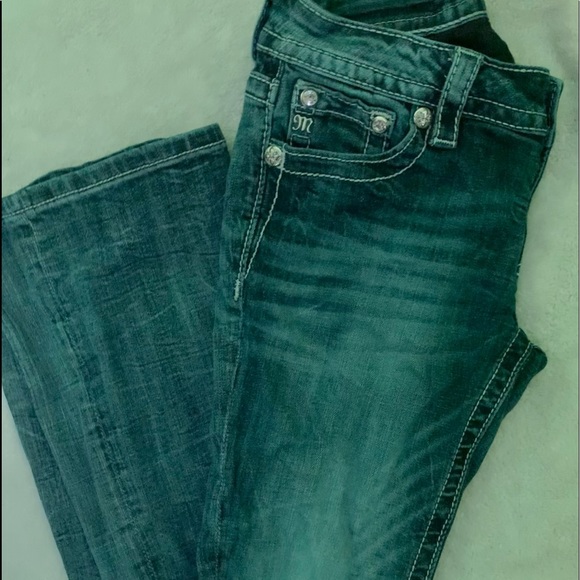 Y2K Miss Me Bootcut Flare Jeans - Picture 1 of 3